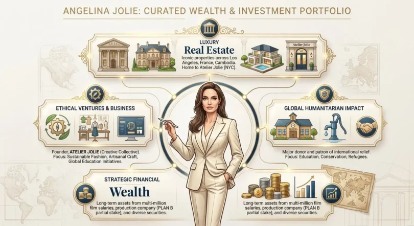Angelina Jolie Investments: Real Estate, Businesses and Wealth