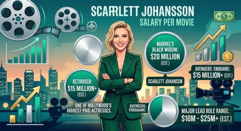 Scarlett Johansson Salary Per Movie